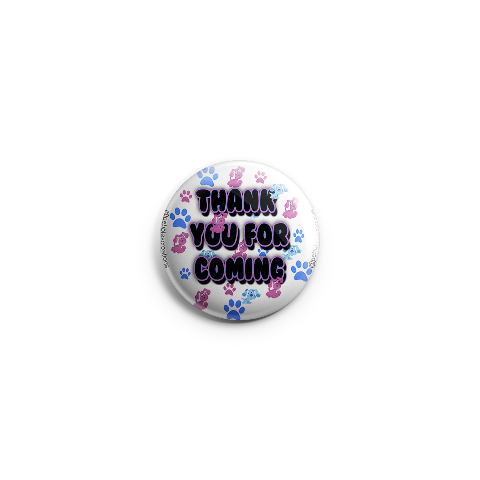 PINBACK BUTTON