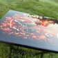 Kansas City Chiefs NFL Tray Table – Folding Game Day Table | Chiefs Fan Man Cave Decor